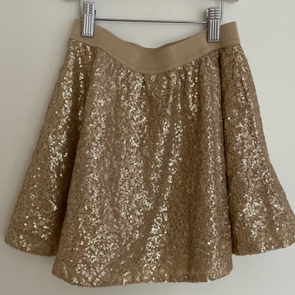 Gap Kids Gold Sequin Skirt - Picture 3 of 4